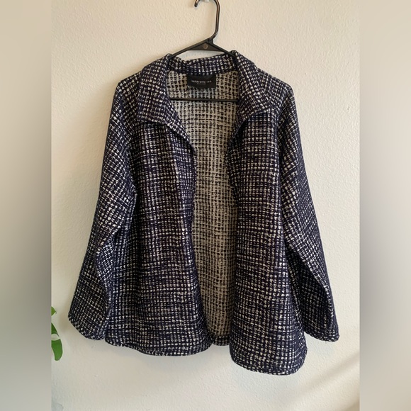 Lafayette 148 New York Jackets & Blazers - Lafayette 148 Open Front Patterned Blazer